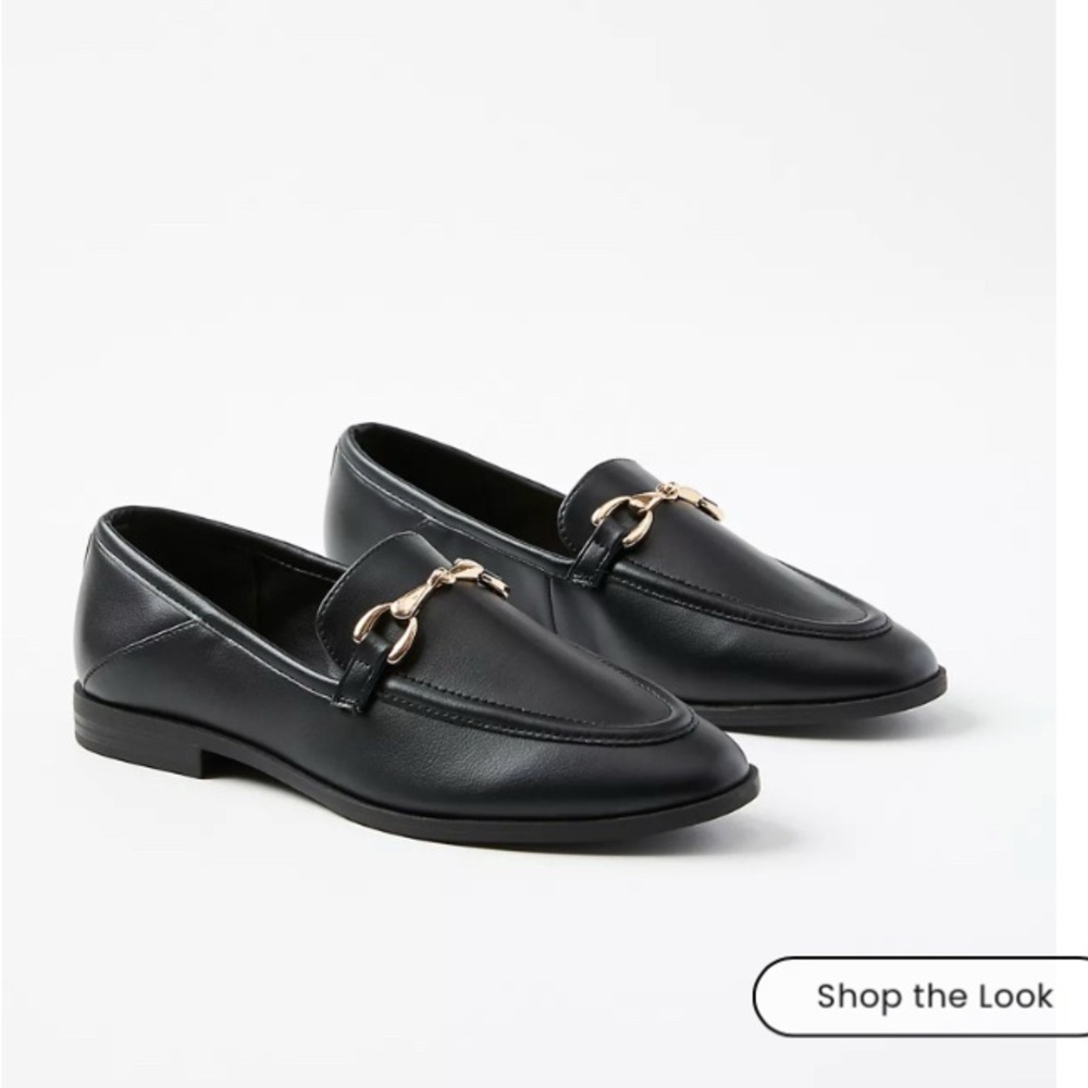 New LOFT Horsebit Loafers